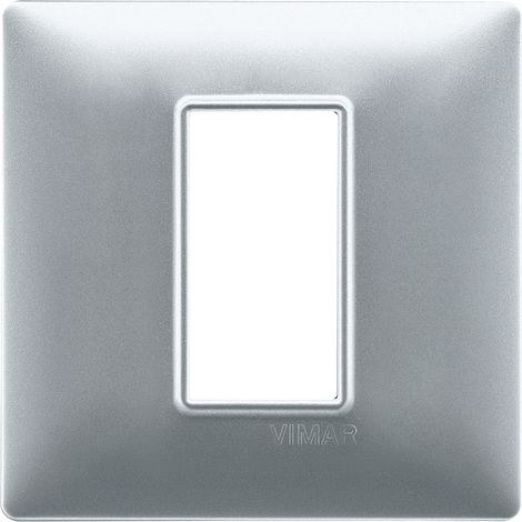 VIMAR - 14641.20 Placca 1M argento opaco