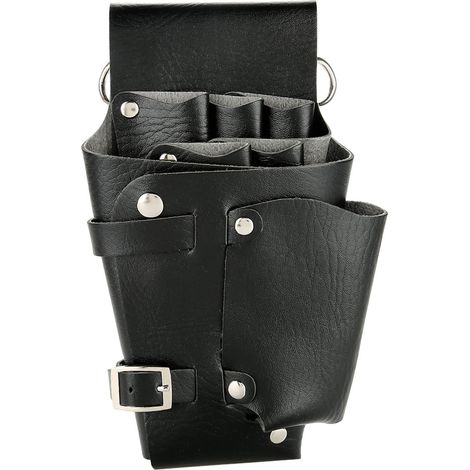 Trousse professionnelle de coiffure, étui porte-ciseaux et peigne pour barbier, ceinture taille réglable, sac à outils robuste (1/5)