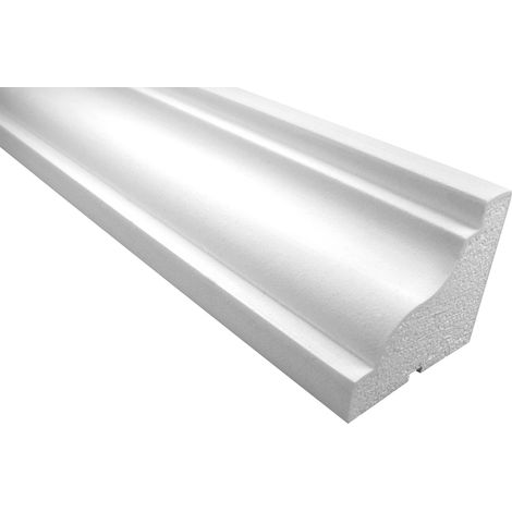 Facciata Cornice EPS PU resistente agli urti 120x130mm KC113: 2 metri / 1 modanatura (1/3)
