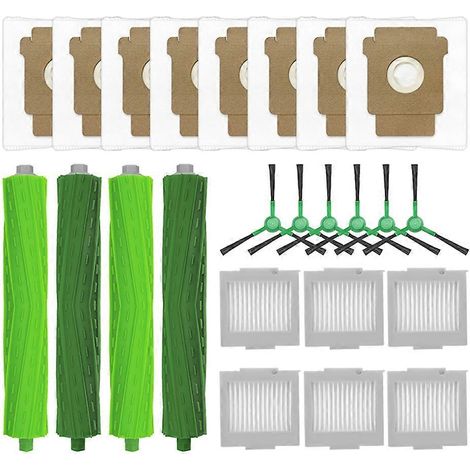 Pièces détachées pour aspirateurs iRobot Roomba Max 705 Vac / 700 Vac / Plus 504 Vac : brosse, filtre, sac à poussière grande capacité et accessoires. (1/5)