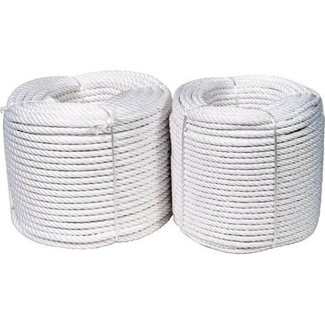 CORDA CAVETTATA NYLON OPACO 14MM BLN