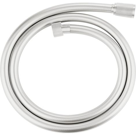 1 - Flexible De Douche - Tuyau Anti-torsion - Connexion Universelle G 1/2&34 - Surface Supersteel Facile à Nettoyer - Salle De Bain - Argent - 125x1,25cm (1/5)