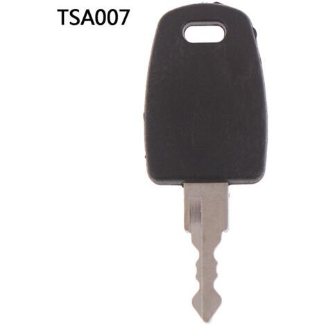 Sollbry Clé de bagage principale TSA007 pour serrures principales TSA007, serrures à mot de passe universelles approuvées pour valise à bagages (1/2)