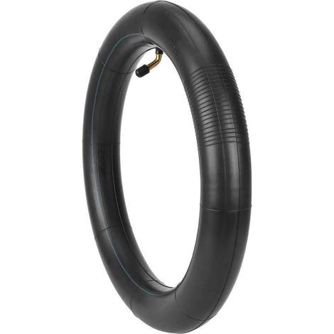 Ensemble de pneus 35,6 x 6,3 cm pour scooters électriques de 35,6 cm, pneu intérieur et extérieur en caoutchouc avec adhérence améliorée pour une conduite tout-terrain fluide (chambre à air noir) (1/5)