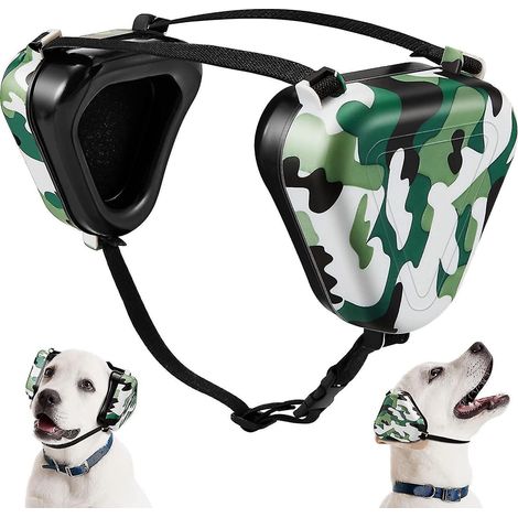 Casque antibruit pour chien, protection contre le bruit pour un tour de tête de 43 à 61 cm, idéal pour les fêtes et les voyages en avion. Coloré. (1/5)