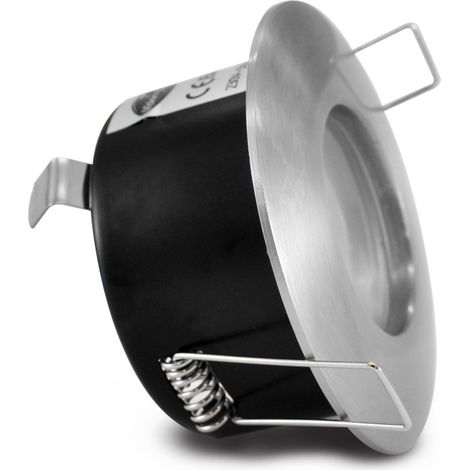 Support de spot BBC Rond Etanche Aluminium Ø85 x 43 mm IP65 Miidex Lighting®