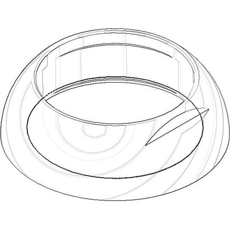 DO Haube ERSATZTEILE 092830008 D 39 x 12 mm Chrom