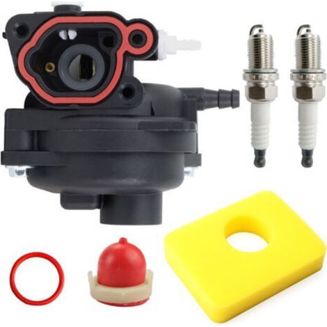 Lawnmower Engine Carburetor compatible with Briggs & Stratton 799583 591160 593261 591110 Carburetor Air Filter (1/4)