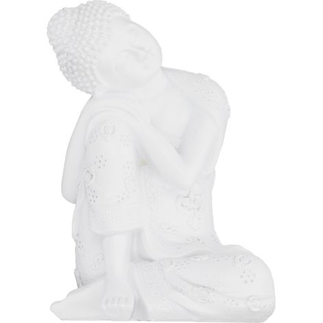 Statue Bouddha Dormant en Résine Synthétique pour Décoration Maison Ornements Artisanaux (1/5)
