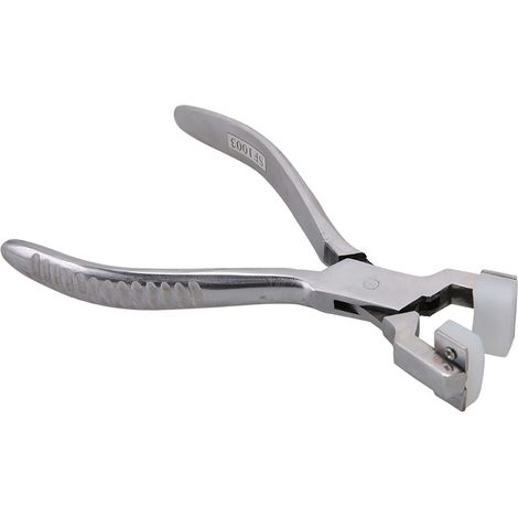 Pince à Mâchoires en Nylon, 5,51 X 1,89 X 0,91 Pouces, Pince à Cintrer Ergonomique en Acier Inoxydable, Outil de Réparation de Bijoux pour Bracelet (1/5)