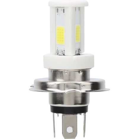Ampoule LED H4 pour phare de moto, feux de route/croisement, lumière blanche, 1080 lm, 6500 K, 9-12 W (1/5)