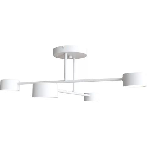 [GEBRAUCHT] Deckenleuchte Modus 4 Stahl Vierflammig Gx53 Weiß Deckenlampe Lampe Leuchte Spot B-Ware