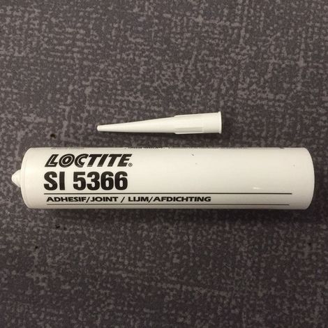 LOCTITE SI 5366 310ml clair silicone acétoxy collage et étanchéité industrielle - Loctite