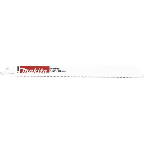Makita P-04927 Makita P-04927 Lama bimetallica 200/14Z Lunghezza lama della sega 200 mm 5 pz.