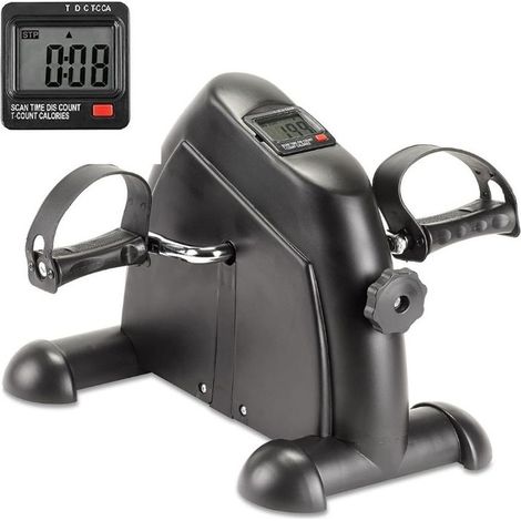 DASCK - Pedaliera Portatile Braccia e Gambe con Schermo LCD – Mini Bicicletta Statica Esercizio a Casa e Ufficio (1/3)