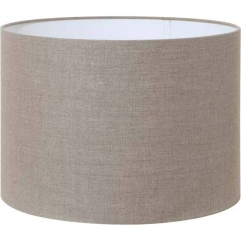 Light & Living - paralume - Dark Linen - grigio - tessile - Ø