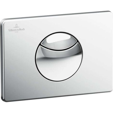 Villeroy & Boch ViConnect plaque de déclenchement pour WC, chasse (1/2)