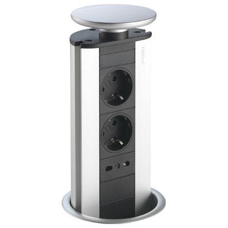 Foster Totem3 Steckdose Schwarz