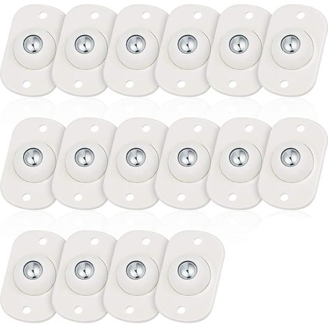 16 pièces Poulie sur roulement à billes, montage facile, usage domestique polyvalent (1/5)