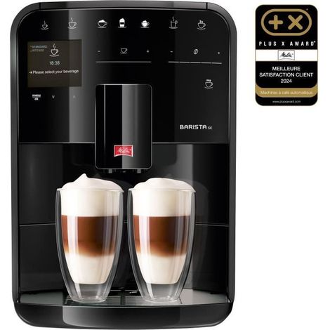 Máquina de café automática con molinillo - MELITTA - Barista SE F830-003 - 1450 W - Negro