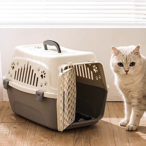 Portable Hard-sided Pet Travel Carrier (1/5)