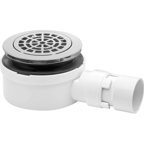 McAlpine ST90CPB-P-53 90mm Shallow Shower Trap - 53mm High (1/5)