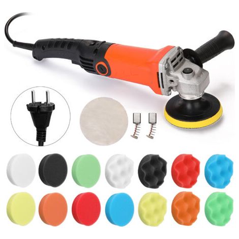 Pair - 1200W 220V Speed Car Speed Car Polisser Poliber Machine de cire de cire (1/5)