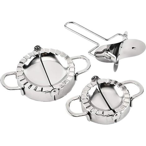 Ensemble de machine à raviolis et de coupe-pâtes en acier inoxydable pour accessoires de cuisine (1/5)