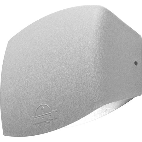 Aplique ABRAM 1xR7s 3,5W con pulsador CCT (3colores) IP55 resina blanca (1/2)