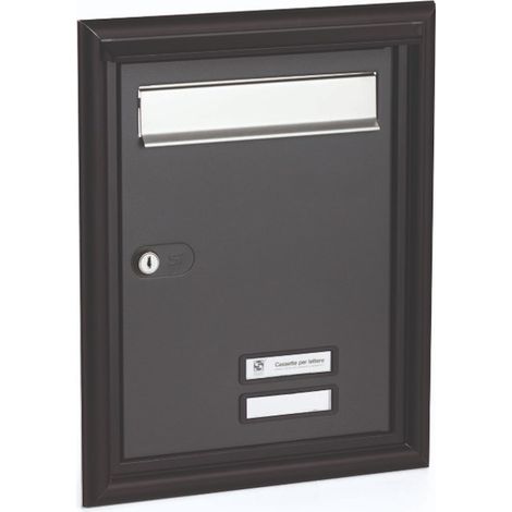FRONTALE DA INCASSO CON PORTA GRIGIO COD.10-691.84