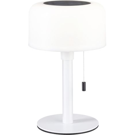 Paulmann 94606 Bartja Solar-Tischlampe  1.6 W Warmweiß  Weiß (1/5)
