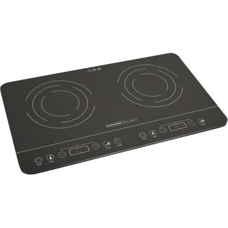 piano cottura a induzione 2 fuochi 3500w - kcyl35-dc06 - kitchen chef (1/2)
