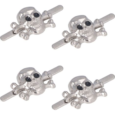 150 Clous à Tête de Mort en Alliage de Zinc, Argent, Style Punk Gothique, Pointes à Piquer, pour Travail du Cuir et Créations DIY, Lot de 150 Pièces (1/5)