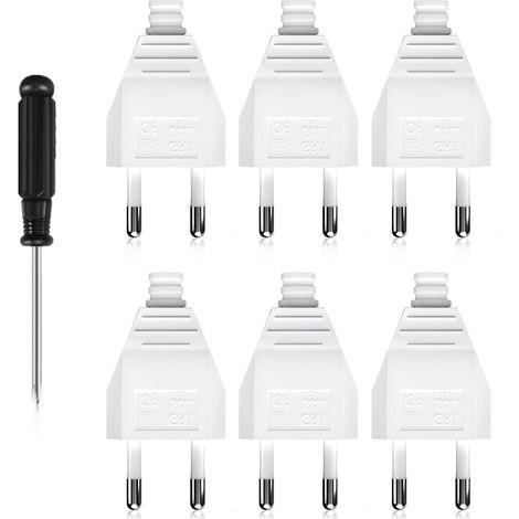 Europäischer Standard-Winkelstecker IP44, 230 V (16 A), flacher, geschützter Kontaktstecker mit biegsamer Schutzhülle, langlebig, für den Außeneinsatz geeignet, kompatibel mit 8-10 mm Kabeln.