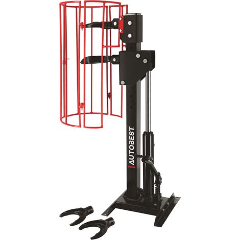 Compresseur de ressorts hydraulique avec cage 1T