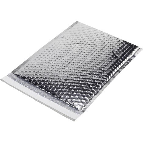Luftpolstertasche (B x H) 173 mm x 254 mm Silber Kunststoff  1 St.