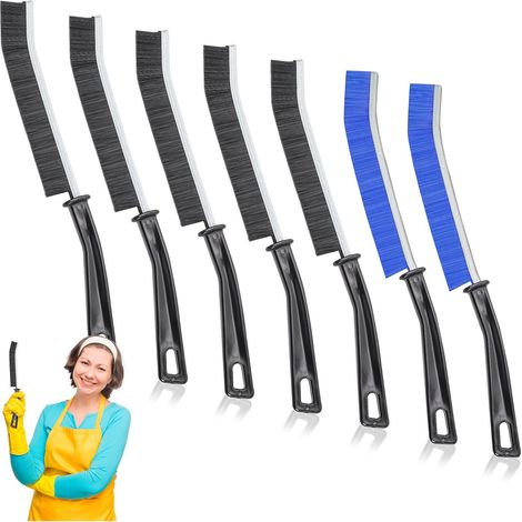 7 Brosse De Nettoyage, Poils Durs, Fentes Étroites, Cuisine Salle De Bain (1/5)