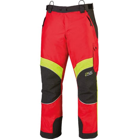 Pantalon de pluie PSS imperméable/Outdoor X-treme Rain Rouge/Jaune Taille 3XL (1/2)
