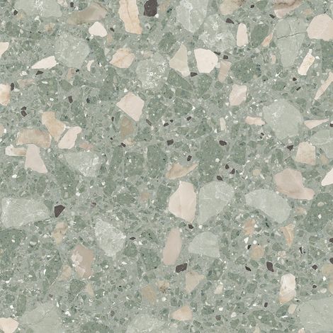 Carrelage Effet Terrazzo MONACO 80x80 cm Verde Monaco (1/3)
