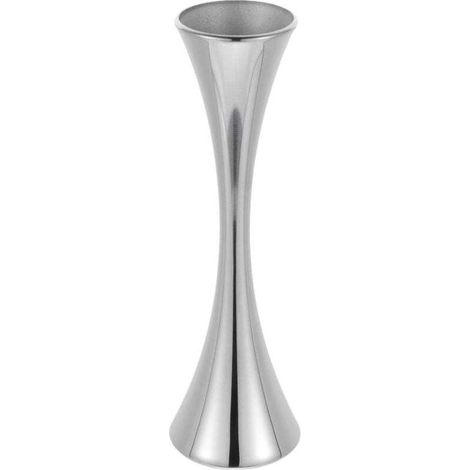 Vase En Acier Inoxydable Moderne Aux Angles Arrondis Élégant Pour Table De Salon 17 Cm (1/4)