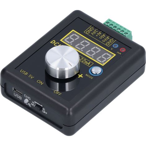 Générateur de signaux analogiques de tension et de courant de haute précision SG-002, 12V/0-24mA. (1/5)
