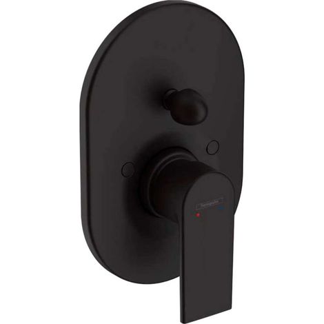 Hansgrohe Vernis Shape - Unterputz-Badewannenarmatur, mit Körper, schwarz matt 71472670
