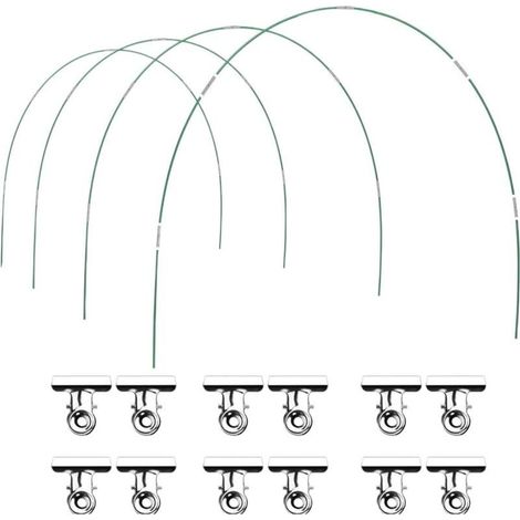 Arceau de Jardin - Arceau Réglable pour Planches Surélevées - Structure (1/5)