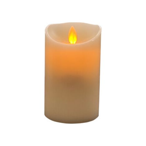 Candela artificiale LED avorio colore GIALLO