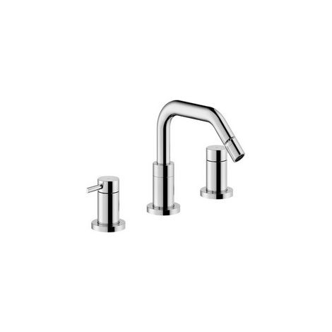 Batteria 3 fori per bidet. Nobili serie VELIS VE125215/2CR  Cromato - Ottone