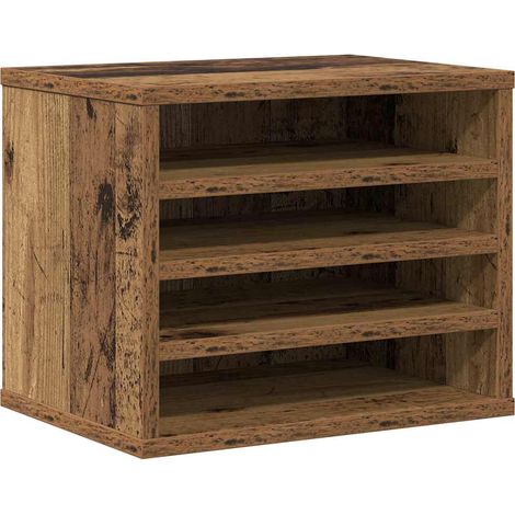 Organiseur de bureau Bois ancien 36 x 26 x 29.5 cm CFW958209 (1/5)