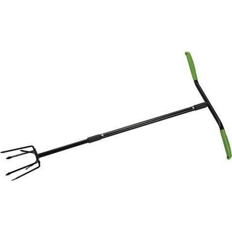 COLTIVATORE MANUALE GIARDINO GIARDINAGGIO ORTO DISERBO 95O mm SILVERLINE (1/4)