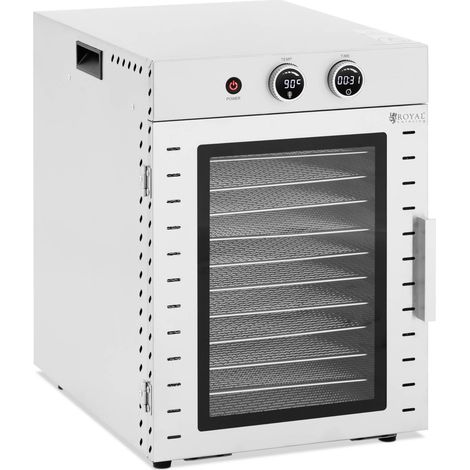 Essiccatore per alimenti - 1000 W - 12 ripiani - 40 l - Royal Catering (1/5)