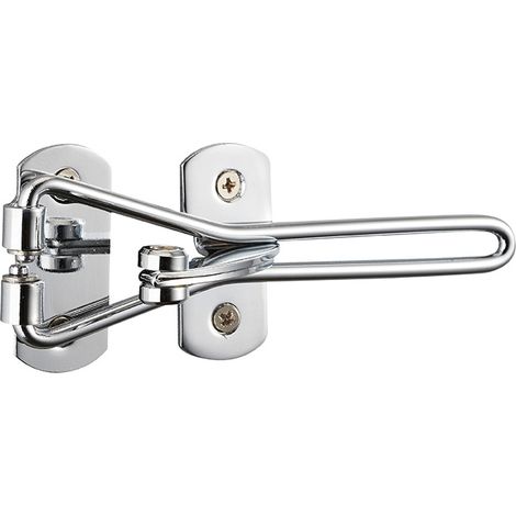 Apriporta di sicurezza per porta d'ingresso, fermo, 142mm, acciaio inossidabile satinato - THIRARD
