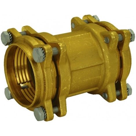 Manguito doble FITTINGS LATÓN - ARCO Medidas: 110 mm